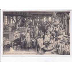 MEHUN-sur-YEVRE: fabrique de procelaine, atelier des useurs de grains de pollissage - très bon état