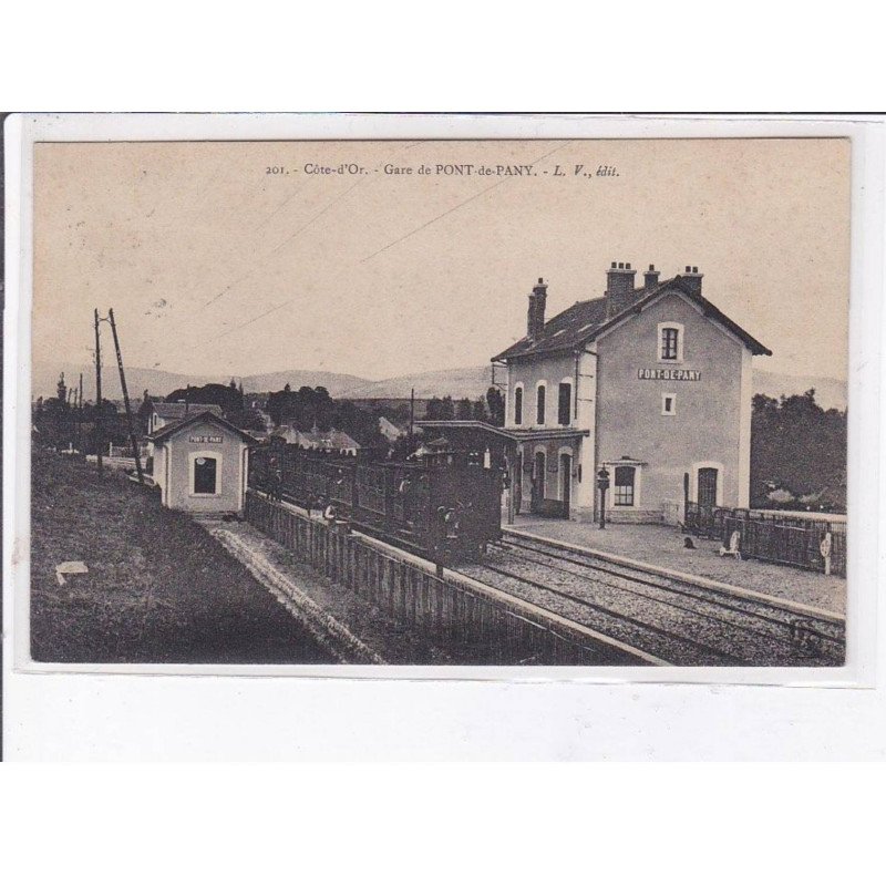 PONT-de-PANY: gare de pont-de-pany - très bon état