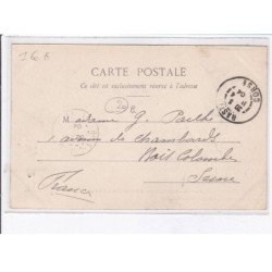 BASTIA: marchand de marrons place de l'hôtel de ville - très bon état