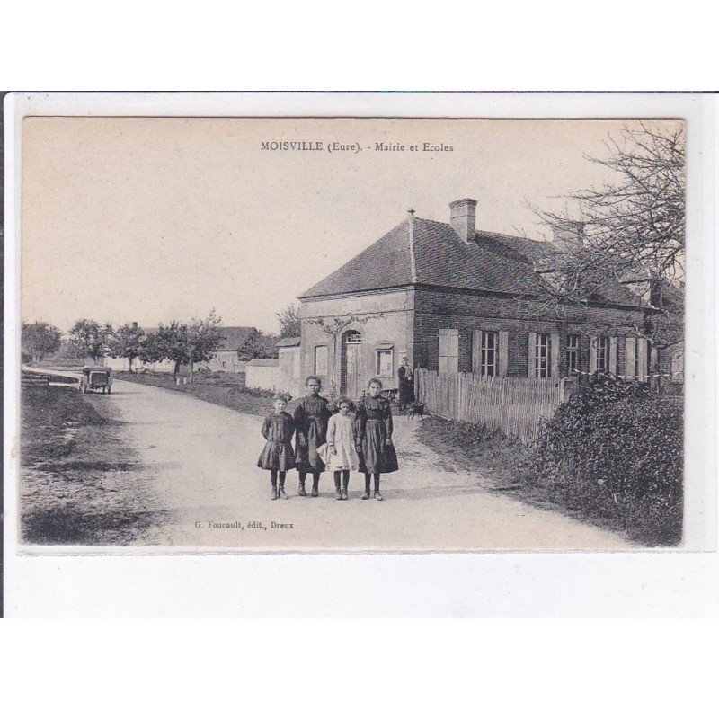 MOISVILLE: mairie et écoles - très bon état