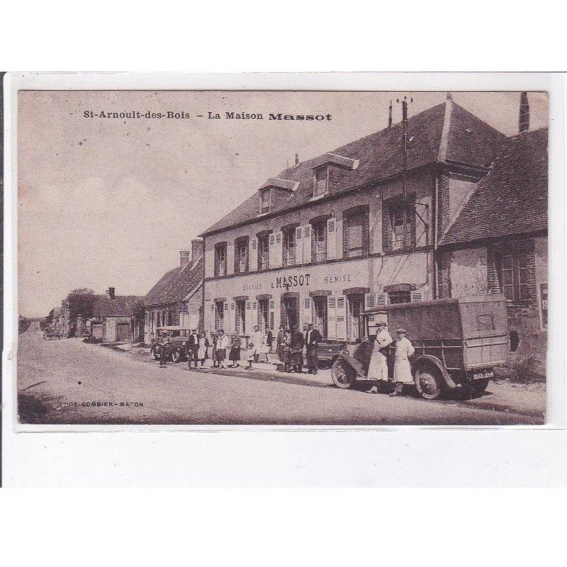 SAINT-ARNOULT-des-BOIS: la maison massot - état