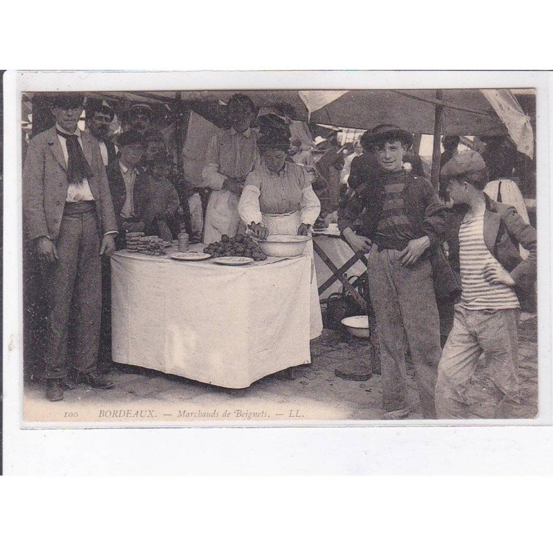 BORDEAUX: marchands de beignets - très bon état