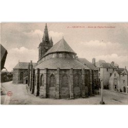 GRANVILLE: abside de l'église notre-dame - très bon état