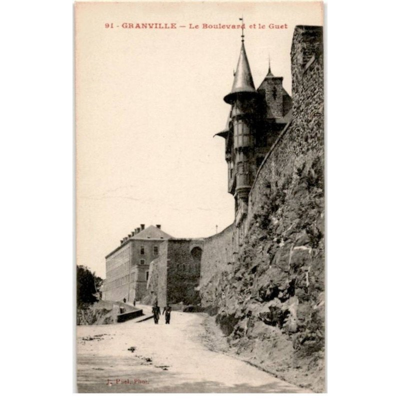 GRANVILLE: le boulevard et le guet - très bon état GRANVILLE: le boulevard et le guet - très bon état