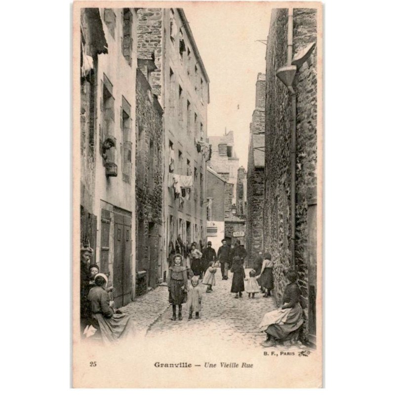 GRANVILLE: une vieille rue - très bon état
