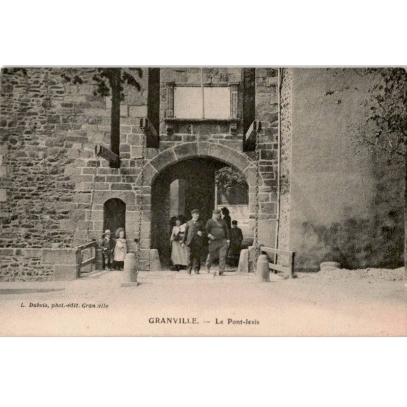 GRANVILLE: le pont-avis - très bon état