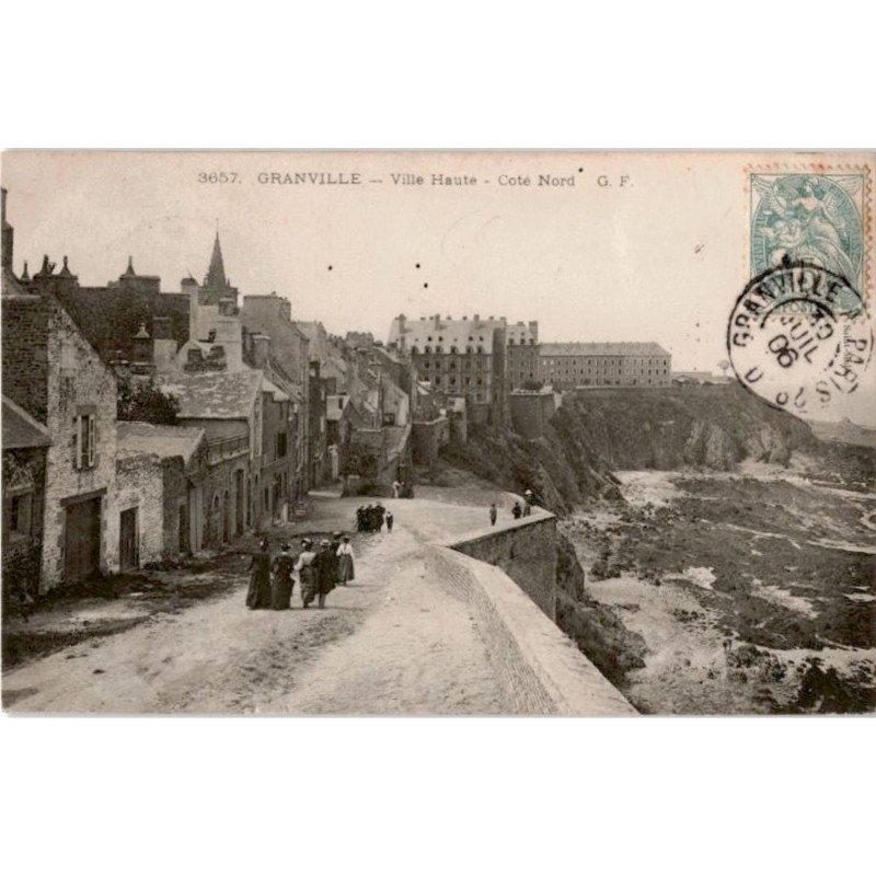 GRANVILLE: ville haute, côté nord - état
