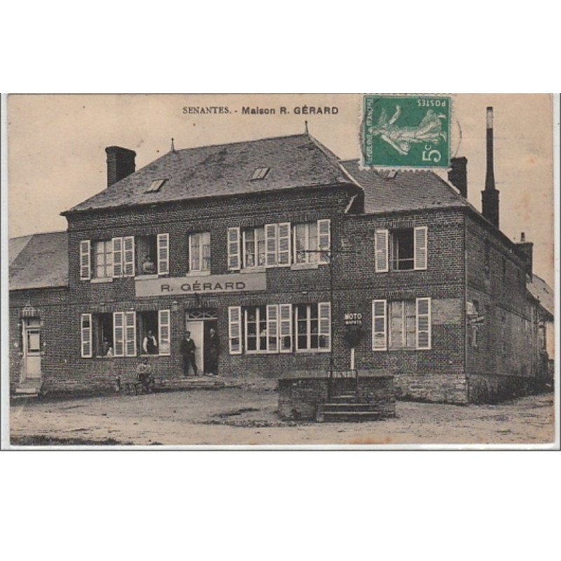 SENANTES : maison R. Gerard - bon état (un léger pli d'angle)