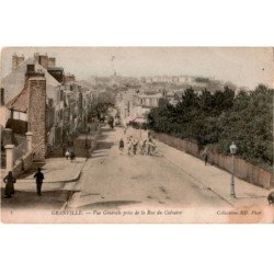 GRANVILLE: vue générale prise de la rue du calvaire - très bon état