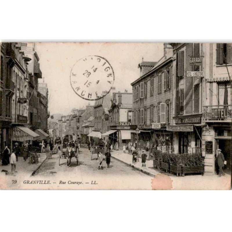 GRANVILLE: rue couraye - très bon état