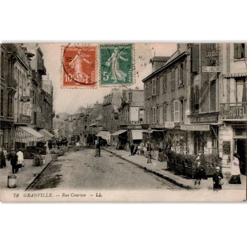 GRANVILLE: rue couraye - très bon état