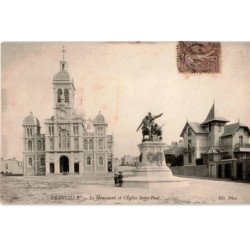 GRANVILLE: le monument et l'église saint-paul - très bon état
