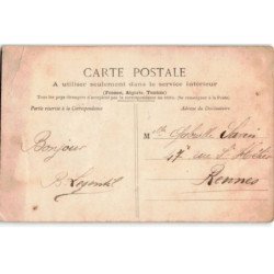 GRANVILLE: le vieux granville, la rue sainte-geneviève - état