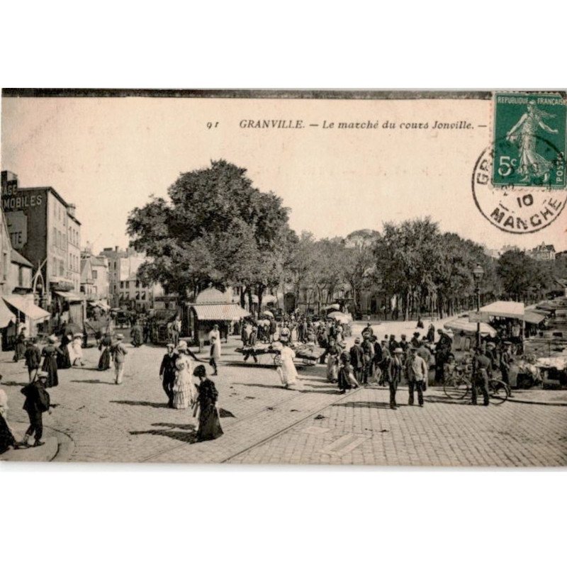 GRANVILLE: le marché du cours jonville - très bon état