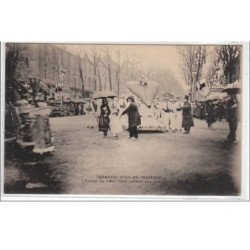 AIX : carnaval d'Aix 1914 - l'amour du coeur nous conduit aux chants - très bon état