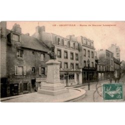 GRANVILLE: statue du docteur letourneur - très bon état