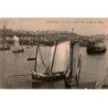 GRANVILLE: le port et la haute ville, vue prise de la jetée - état