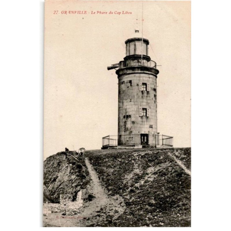 GRANVILLE: le phare du cap lihou - très bon état