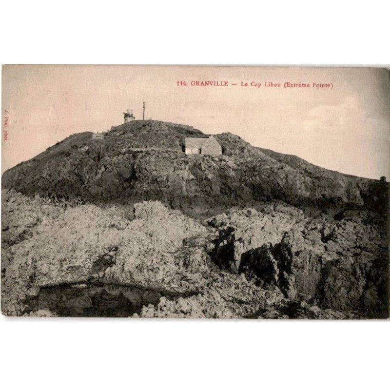GRANVILLE: le cap lihou (extrême pointe) - très bon état