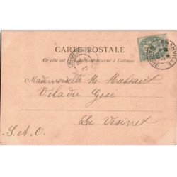GRANVILLE: le port un jour de tempête - très bon état
