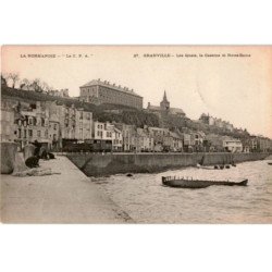 GRANVILLE: lles quais, la caserne et notre-dame - très bon état