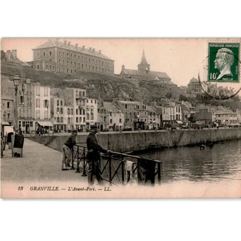 GRANVILLE: l'avant-port - très bon état