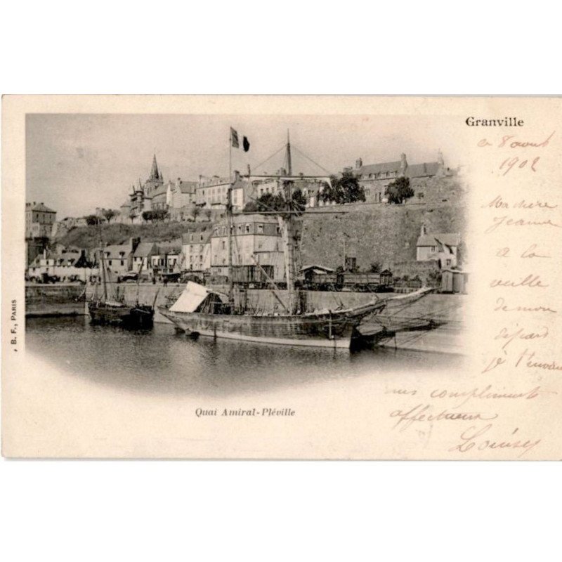 GRANVILLE: quai amiral-pléville - très bon état