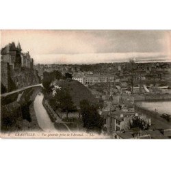 GRANVILLE: vue générale prise de l'arsenal - très bon état