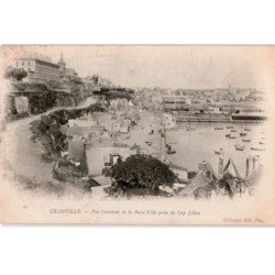 GRANVILLE: vue générale de la basse ville prise du cap lihou - très bon état
