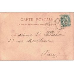 GRANVILLE: vue générale de la basse ville prise du cap lihou - très bon état