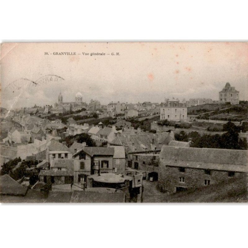 GRANVILLE: vue générale - état