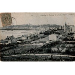 GRANVILLE: panoramas de la ville et l'église saint-paul - très bon état
