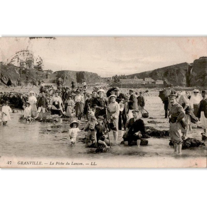 GRANVILLE: la pêche du lançon - très bon état