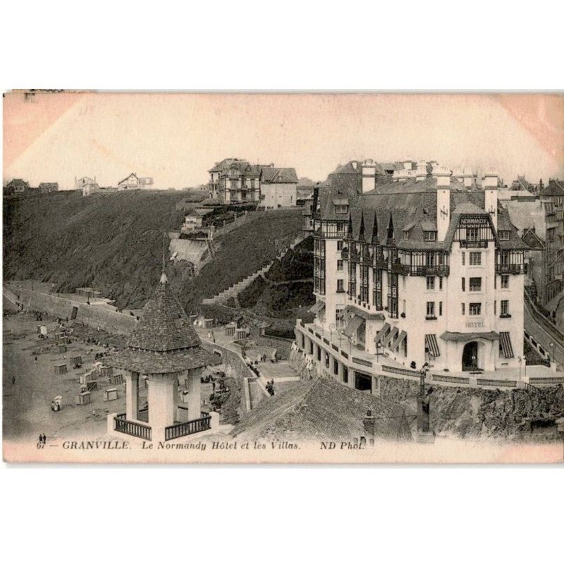 GRANVILLE: hôtel et les villas - très bon état
