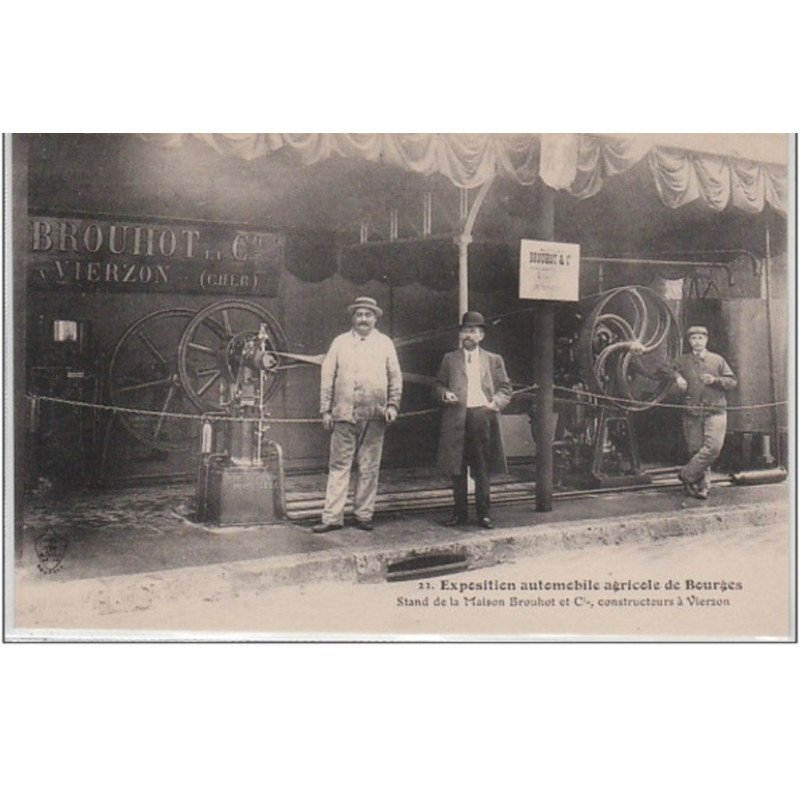 BOURGES : Exposition automobile agricole vers 1910 - très bon état
