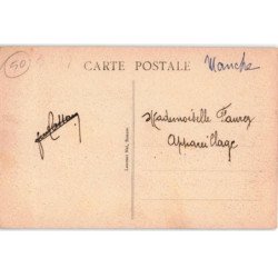 GRANVILLE: la plage à marée basse - très bon état