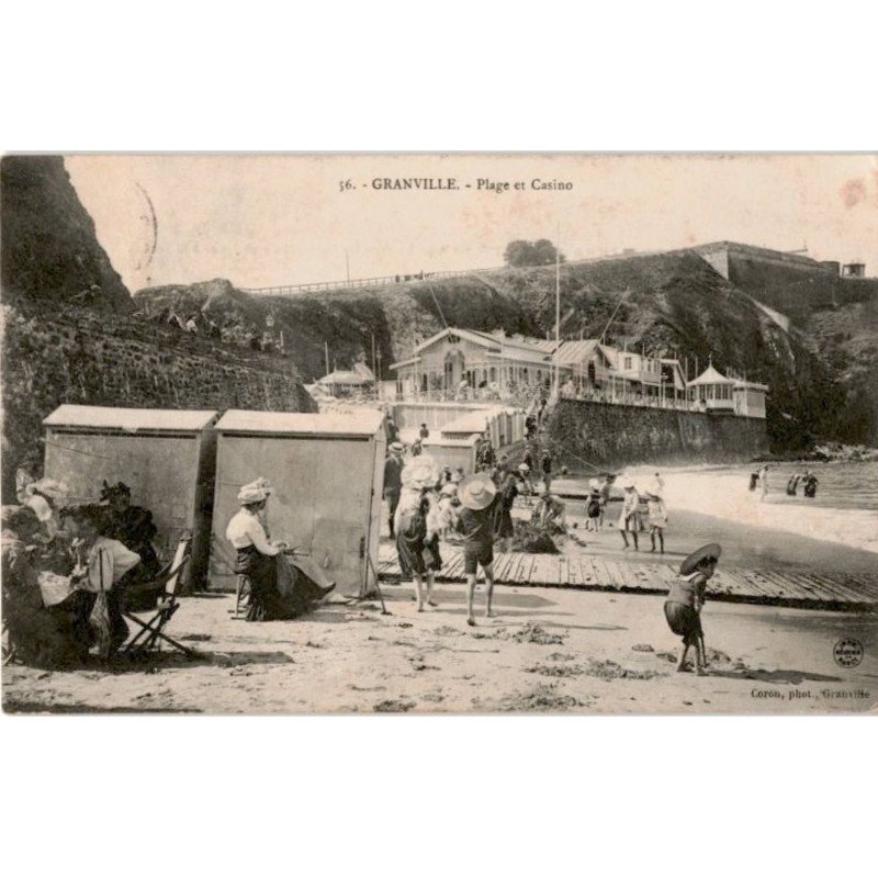 GRANVILLE: plage et casino - très bon état
