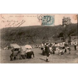 GRANVILLE: un coin de la plage - très bon état