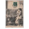 LYON : la soierie - le dévidage vers 1910 - très bon état