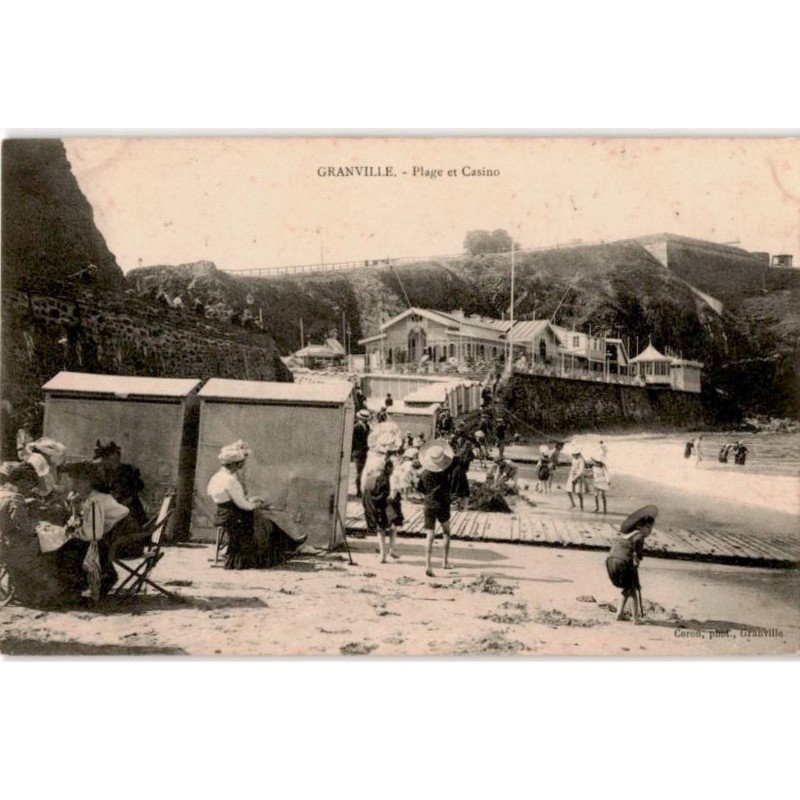 GRANVILLE: plage et casino - très bon état
