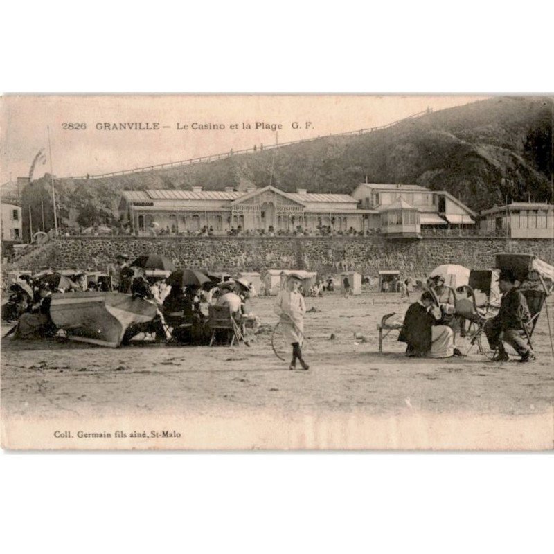 GRANVILLE: le caisno et la plage - très bon état