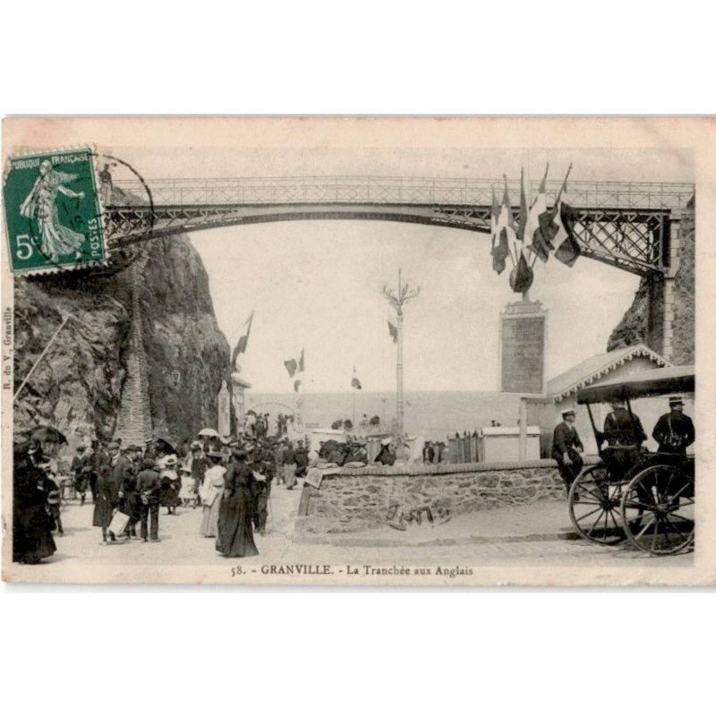 GRANVILLE: la tranchée aux anglais - état