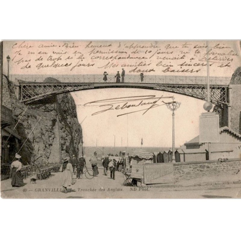 GRANVILLE: la tranchée des anglais - très bon état