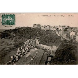 GRANVILLE: vue sur la plage - très bon état