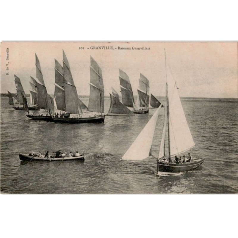 GRANVILLE: bateaux granvillais - très bon état