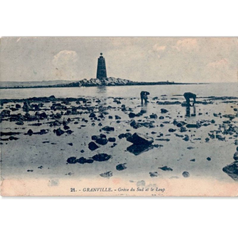 GRANVILLE: grève du sud et le loup - état