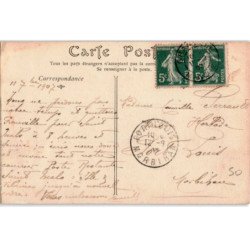 GRANVILLE: vue générale de la ville haute et de la ville basse - très bon état