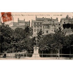 GRANVILLE: place et monument amiral pléville le pelley - très bon état