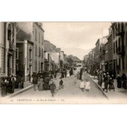 GRANVILLE: lla rue du calvaire - très bon état