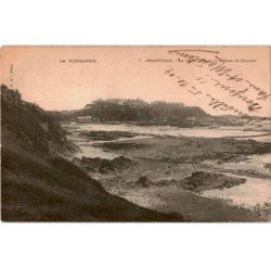 GRANVILLE: la vieille ville et la falaise de donville - état